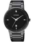 Citizen Men's Quartz Black Ion-plated Stainless Steel Bracelet Watch 40mm Bi5017-50e