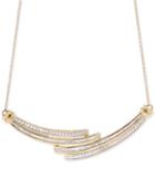 Wrapped In Love Diamond Statement Necklace (1/2 Ct. T.w.) In 10k Gold, Created For Macy's