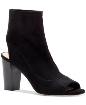 Inc International Concepts Women's Kayden Peep-toe Booties, Created For Macy's Women's Shoes
