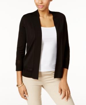 Charter Club Open-front Cardigan, Created For Macy's