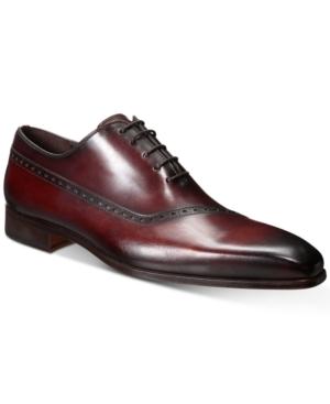 Massimo Men's Asymmetrical Seam Oxfords, Created For Macy's Men's Shoes