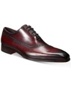 Massimo Men's Asymmetrical Seam Oxfords, Created For Macy's Men's Shoes