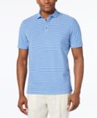 Tasso Elba Men's Stripe French Terry Polo, Classic Fit