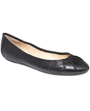 Nine West Blustery Pleated Flats