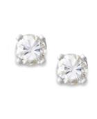 Round-cut Diamond Earrings In 10k Yellow Or White Gold (1/6 Ct. T.w.)