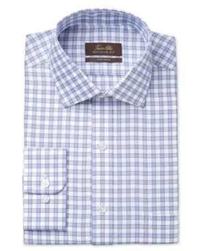 Tasso Elba Men's Classic-fit Non-iron Gingham Dress Shirt, Only At Macy's