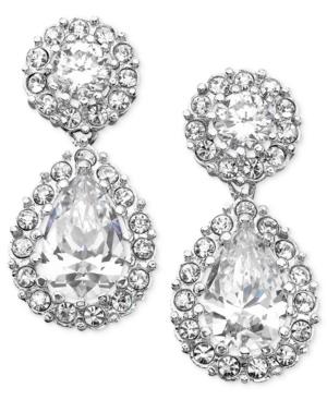 Eliot Danori Earrings, Cubic Zirconia Pear Drop