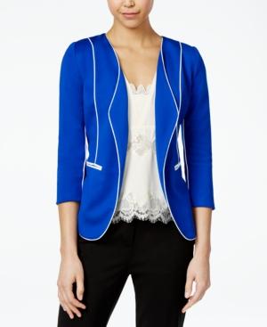 Xoxo Juniors' Piped Open-front Blazer