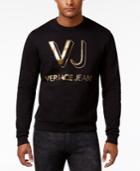 Versace Jeans Men's Lightweight Cotton Logo Sweater