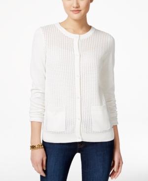 Tommy Hilfiger Eyelet Cardigan