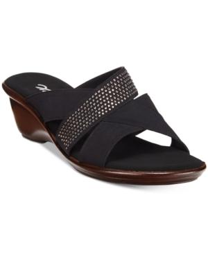 Onex Ariel Embellished Wedge Sandals Women's Shoes