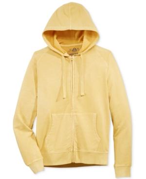 American Rag Men's Washed Fleece Zip Hoodie With Pockets, Only At Macy's