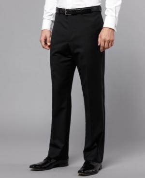 Tommy Hilfiger Pants Black Tuxedo Trim Fit