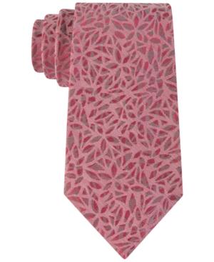 Calvin Klein Men's Camo Floral Slim Tie