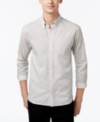 Wht Space Men's Micro Dot Print Shirt