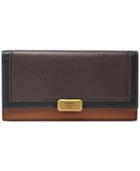 Fossil Emerson Colorblock Flap Wallet