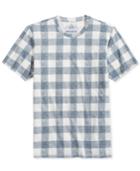 American Rag Men's Grid-print T-shirt, Only At Macy's