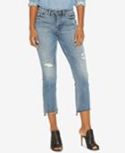 Silver Jeans Co. Mazy Super-stretch Cropped Bootcut Jeans