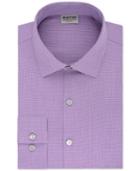 Kenneth Cole Reaction Men's Slim-fit Flex Collar Three-way Stretch Performance Unsolid Dress Shirt