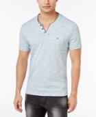 Inc International Concepts Men's Split-neck Slub T-shirt, Only At Macy's