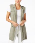 Guess Military Belted Vest