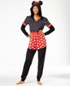 Briefly Stated Minnie Mouse Hooded Jumpsuit