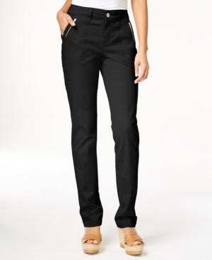 Style & Co. Petite Straight-leg Cargo Pants, Only At Macy's