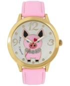Betsey Johnson Women's Pink Strap Watch 44mm Bj00280-37