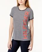 Tommy Hilfiger Sport Striped Logo T-shirt, Created For Macy's