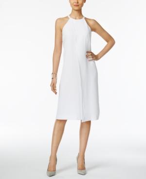 Alfani Prima Draped A-line Dress, Only At Macy's