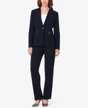 Tahari Asl Petite Clasp-closure Pantsuit