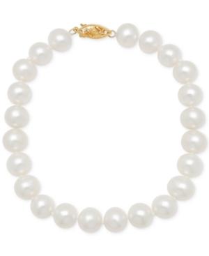Honora Style Freshwater Cultured Pearl Bracelet (6-7mm) In 14k Gold