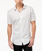 Inc International Concepts Men's Skull-print Shirt, Created For Macy's
