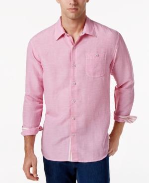 Tommy Bahama Men's Linen Sandy Check Shirt