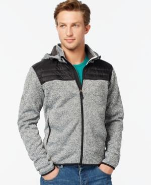 Point Zero Hooded Soft-shell Fleece Jacket