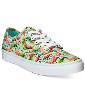 Vans Women's Camden Deluxe Flamingo Lace-up Sneakers Women's Shoes