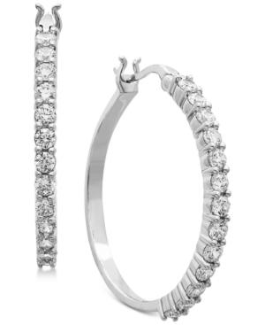 Lab Grown Diamond Hoop Earrings (1 Ct. T.w.) In 14k White Gold