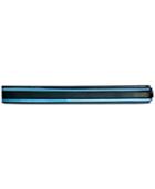 Men's Two-tone Tie Bar In Matte Black & Shiny Blue Ion-plated Stainless Steel