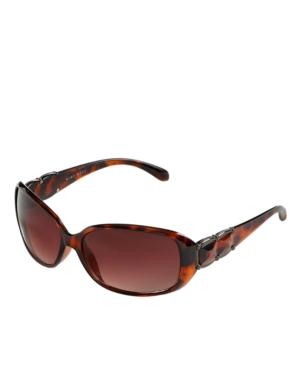 Nine West Sunglasses, Rectangle With Stud Detail