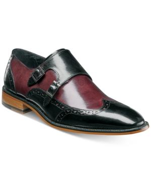 Stacy Adams Men's Brewster Double Monk Slip-on Loafers Men's Shoes
