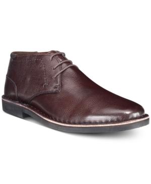 Kenneth Cole Reaction Men's Desert Sun Leather Chukka Boots Men's Shoes