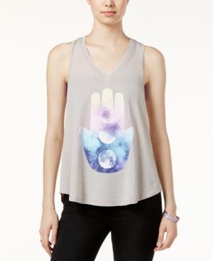 Hybrid Juniors' Hamsa Graphic Tank