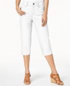 Style & Co Split-hem Capri Pants, Created For Macy's