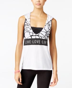 Energie Active Juniors' Lucy Hooded Layered-look Tank Top