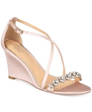 Jewel Badgley Mischka Little Evening Sandals Women's Shoes