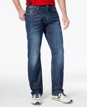 Armani Jeans Men's Low Rise Classic Fit Tasche Jeans