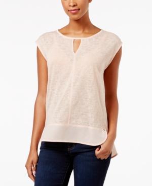 Calvin Klein Jeans Keyhole Top