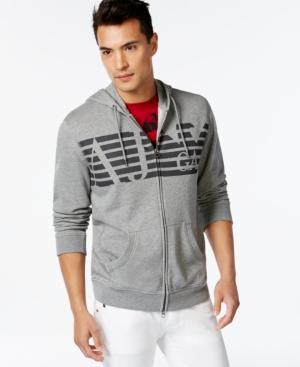 Armani Jeans Aj Eagle Full-zip Hoodie