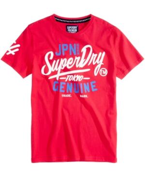Superdry Men's Ticket Type Modern Class Graphic-print T-shirt