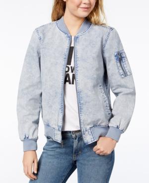 Levi's Acid-wash Bomber Jacket